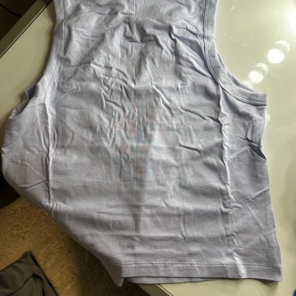 Lululemon loose fitting tank top - pale blue color - Picture 1 of 3